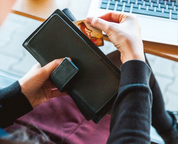 damski portfel ze skóry